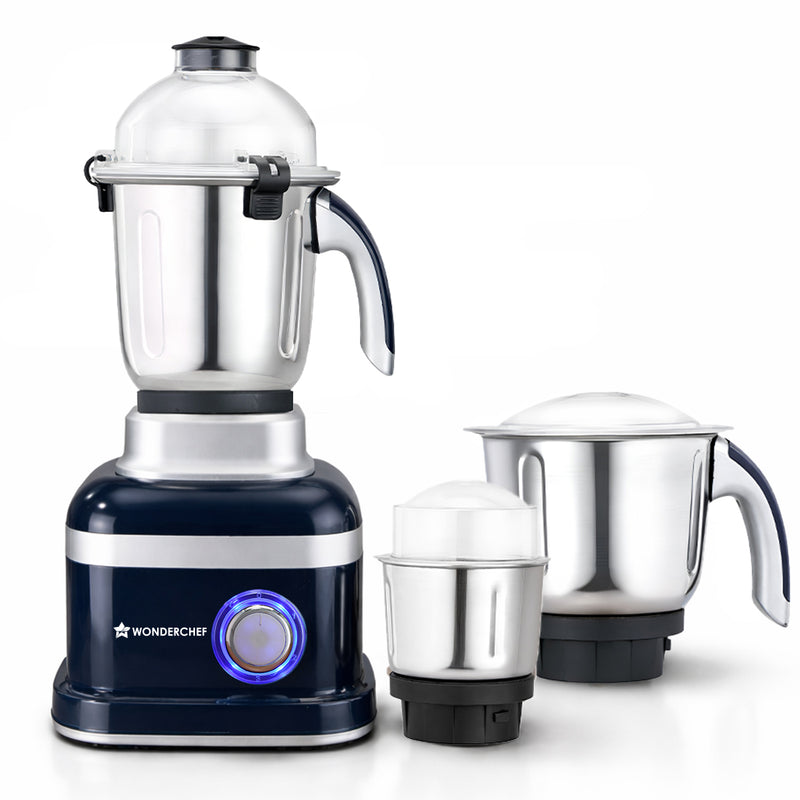 Wonderchef Cube 1000W Mixer Grinder 3 Jars