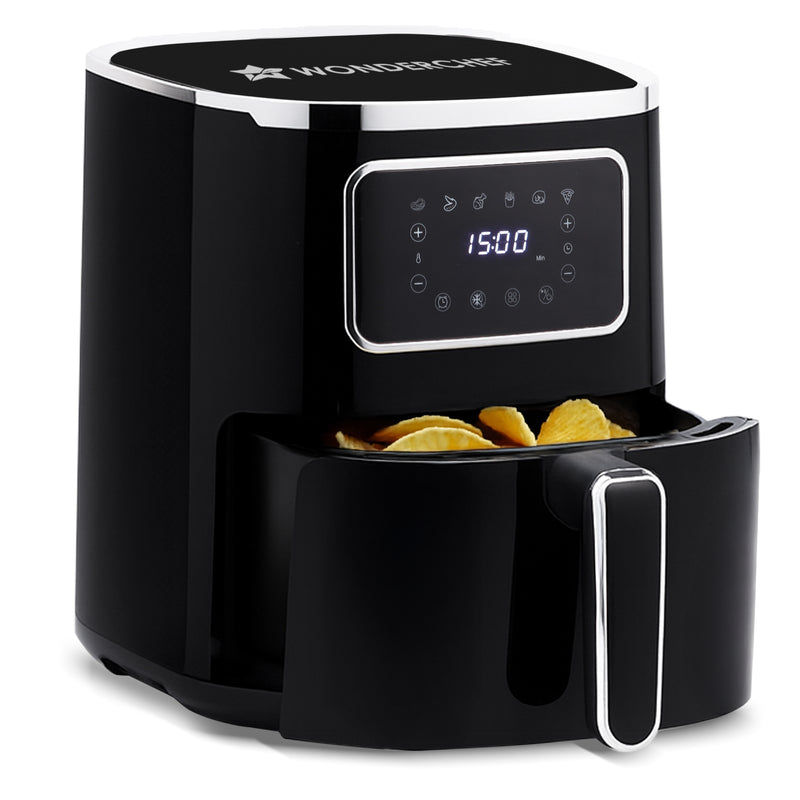 Wonderchef Platinum Digital Air Fryer 5L Chrome