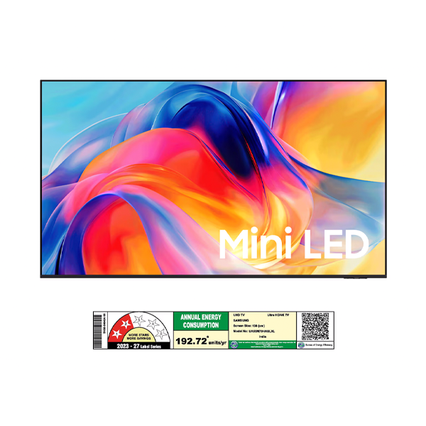 Samsung 55 inch 139 cm 55M70H Black Mini LED 4K AI Smart TV