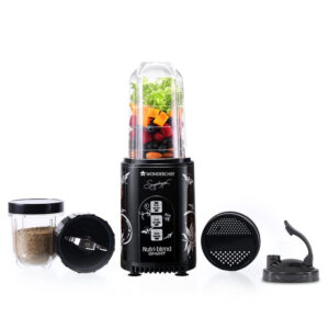Wonderchef Nutri-blend SMART Automatic Mixer Grinder with Dual Pulse Function 500W 2 Jars