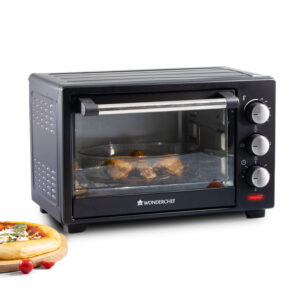 Wonderchef Oven Toaster Griller (OTG) - 19 Litres Black - with Auto-shut off
