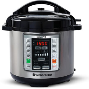Wonderchef Nutri-Pot 6L Electric Pressure Cooker with 7-in-1 Functions