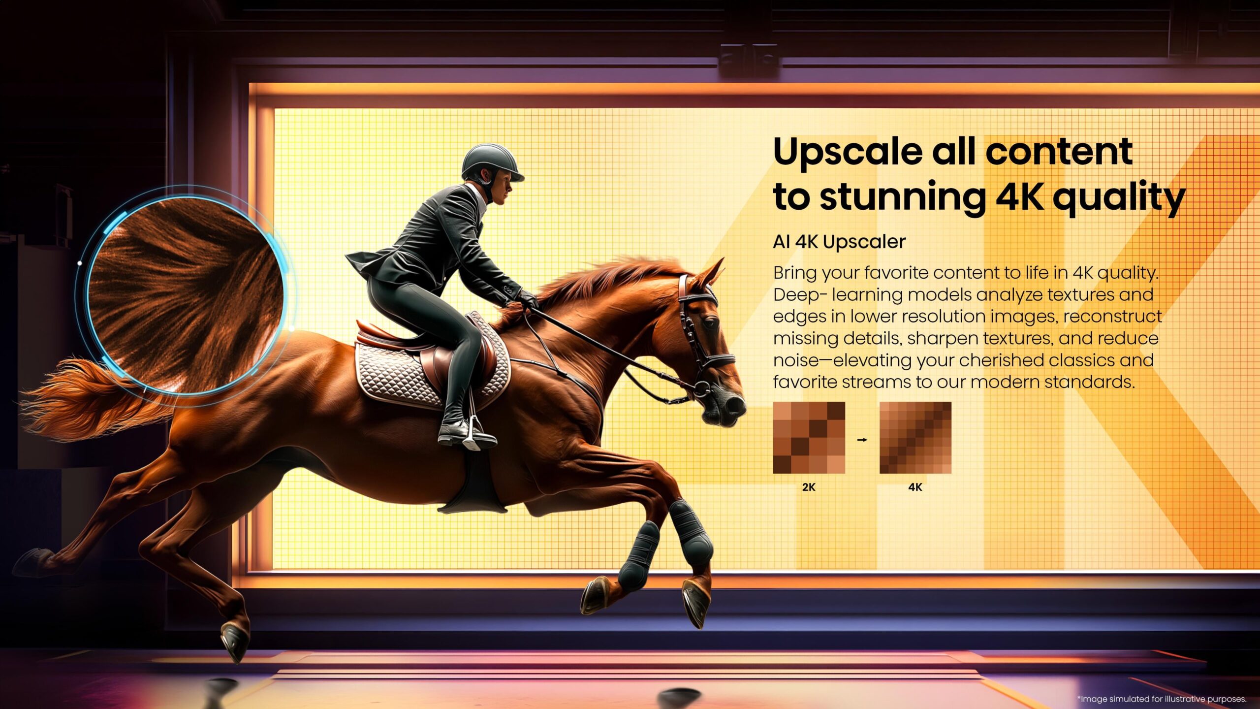 Hisense 139 cm (55 inch) 4K QLED TV, 55Q6S - Image 3