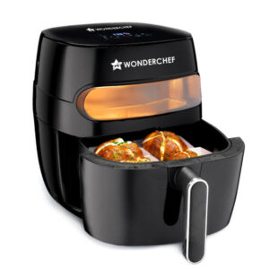 Wonderchef Swift Digital Air Fryer with Window 6L 1350W Black