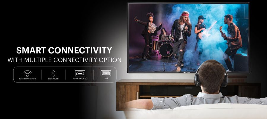Kodak 80 cm (32 inch) HD Ready LED Smart TV, 7XPRO Series 32HDX7XPRO, Quad Core Processor, Built-in Chromecast - Image 5